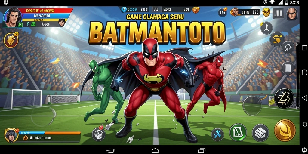 Tampilan gameplay menarik dari BATMANTOTO dengan aksi olahraga seru.