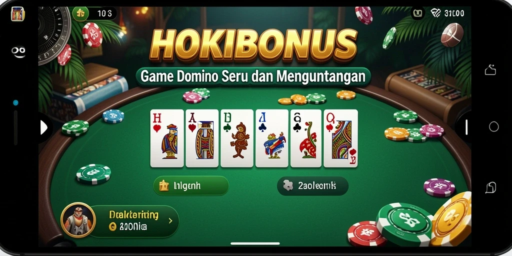 Tampilan gameplay HOKIBONUS yang mengasyikkan dan penuh warna.