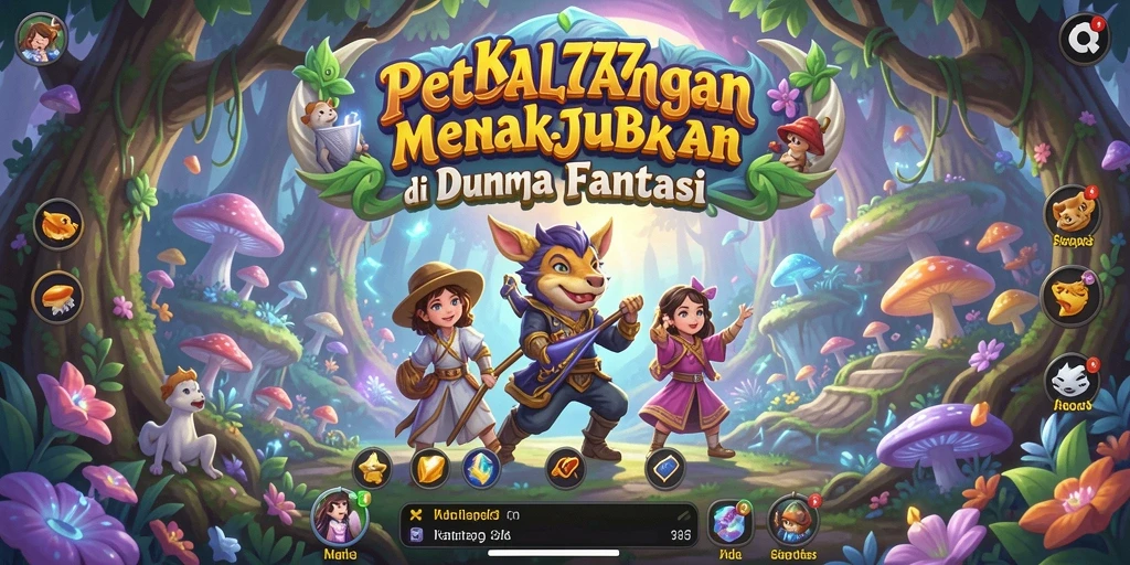 Screenshot menampilkan gameplay petualangan penuh aksi di KM777.
