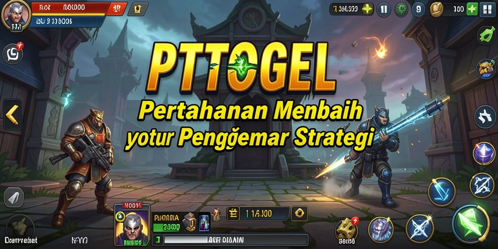 Tampilan menakjubkan dari gameplay Tower Defense PTTOGEL.